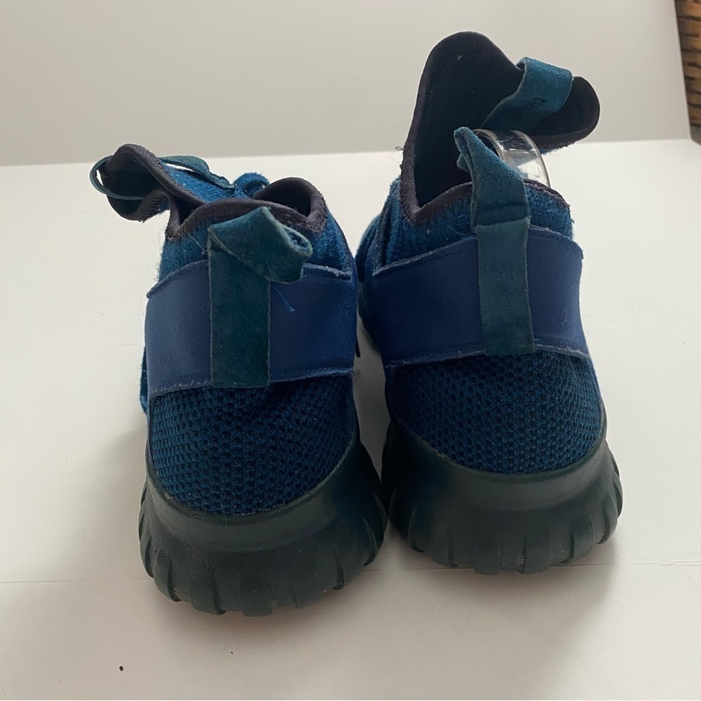 adidas S80131 Tubular X Primeknit Mens 11 Tech Steel Navy blue High Top Sneakers - Picture 5 of 10